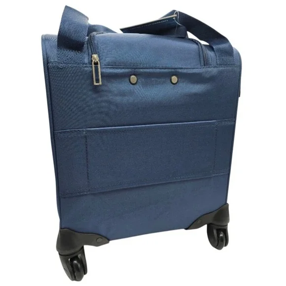 Samsonite Underseat Carry-On Spinner Luggage USB Port Blue One Size Travel